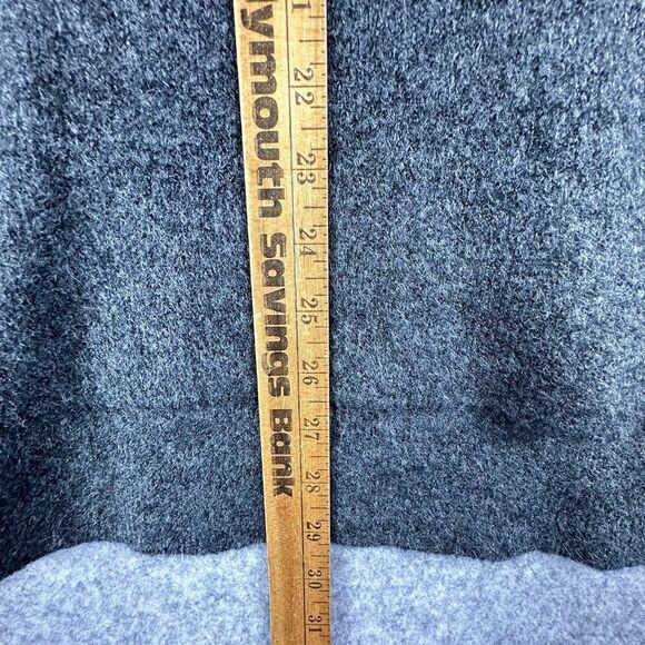 Neutral Ground Tunic Sweater Womens L Gray Oversized Minimal Knit Cozy Slits NEW - Picture 12 of 16